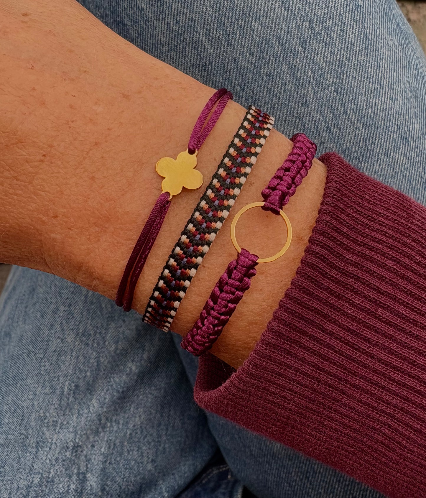 Macramé Burgundy