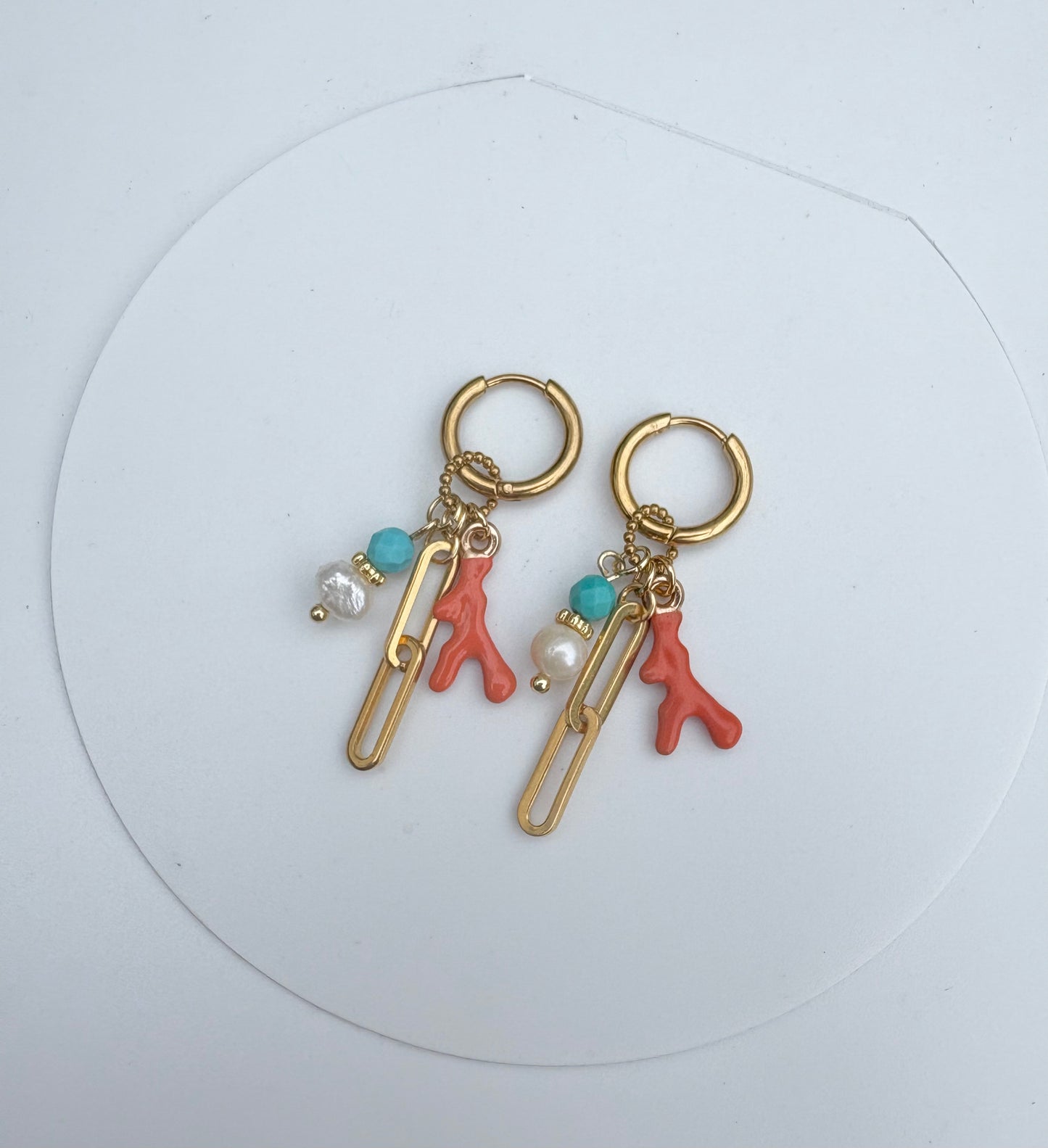 Coral & Turquoise