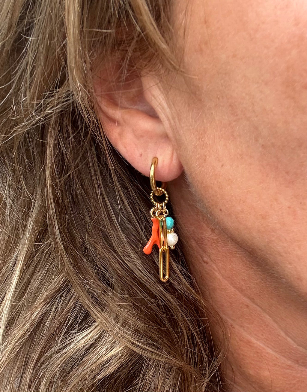 Coral & Turquoise