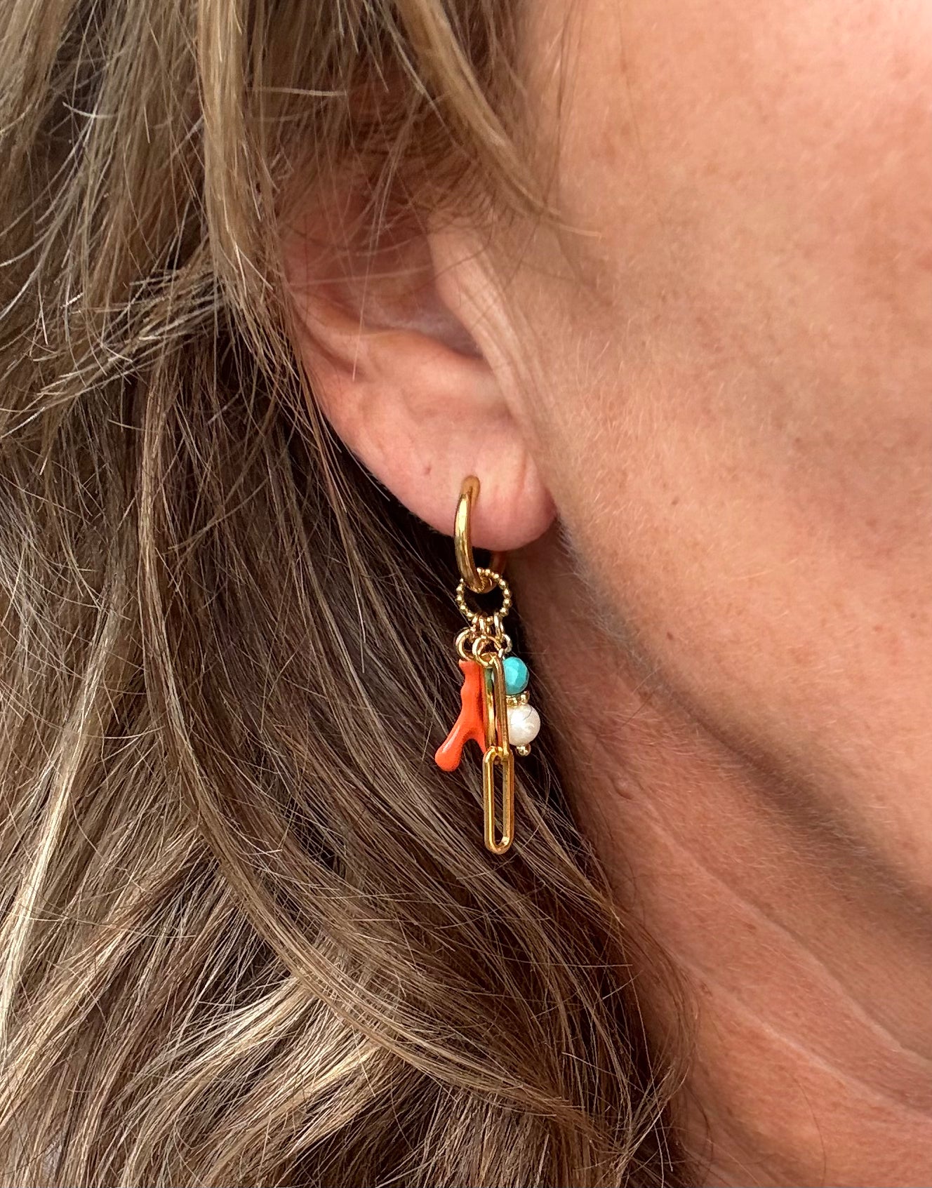 Coral & Turquoise