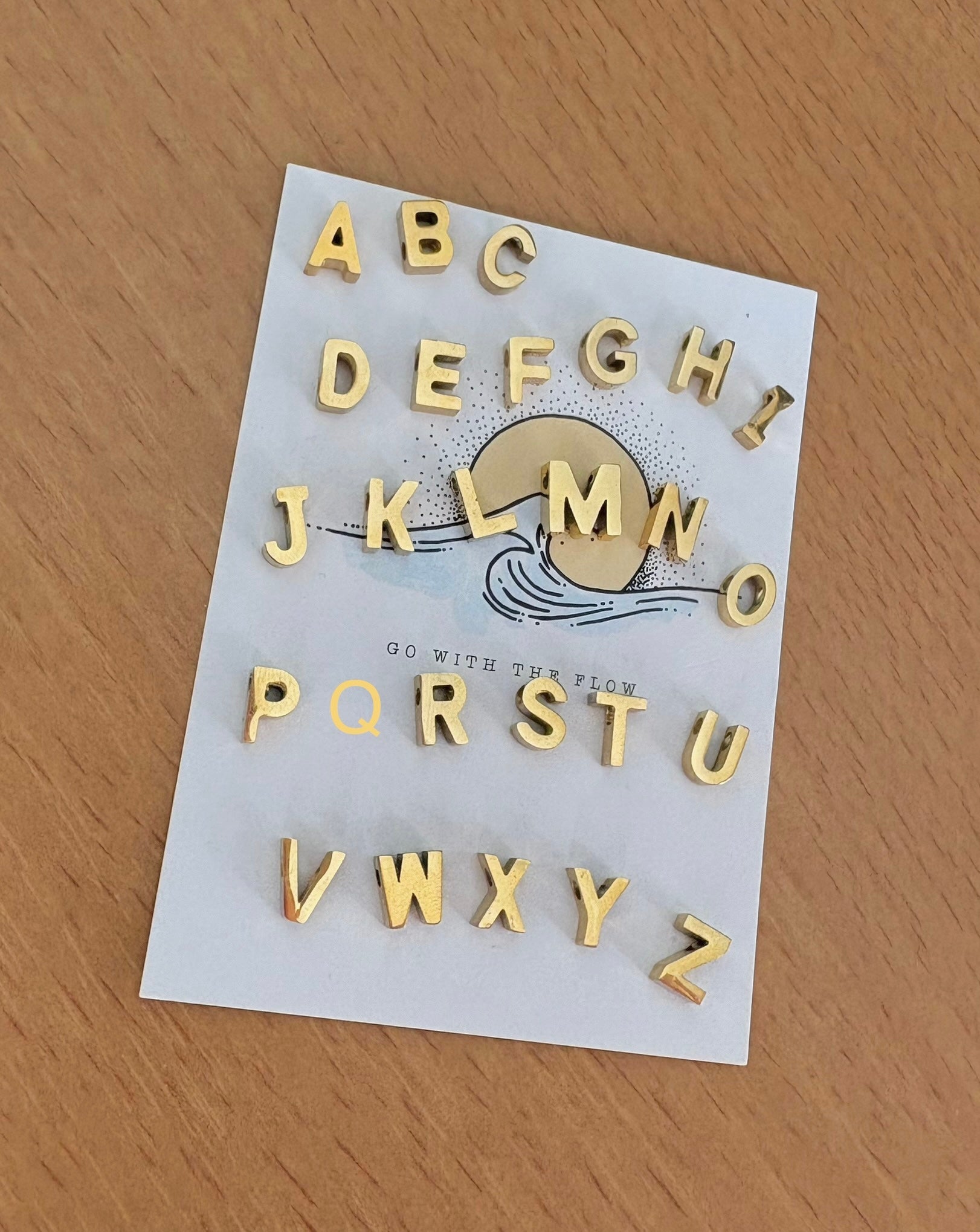 Satin Initial