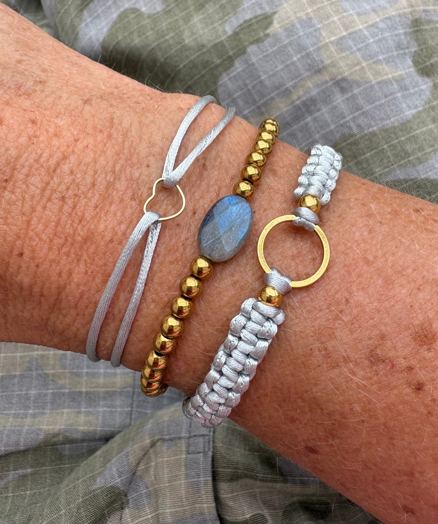 Labradorite & Gold