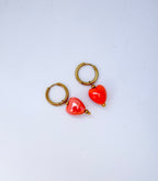 Orange hearts
