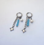 Ice blue & pearl