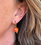 Orange hearts