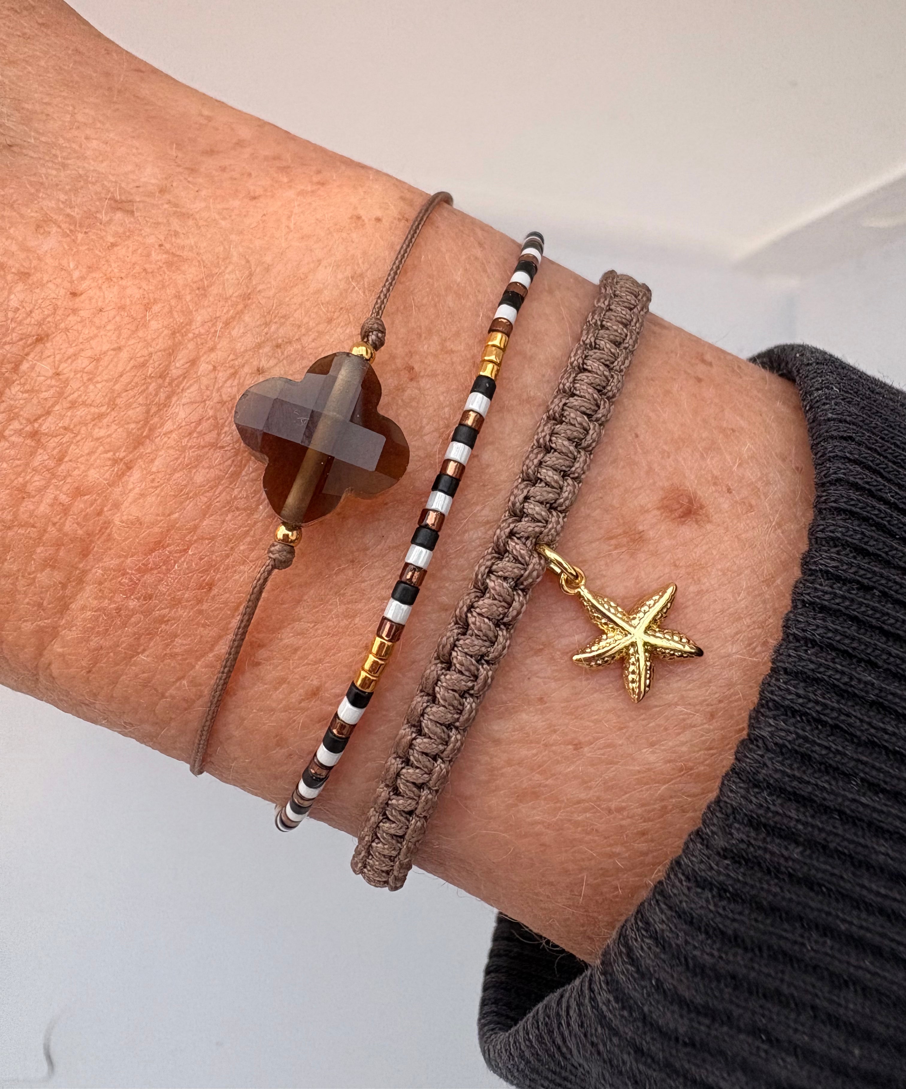 Starfish macramé